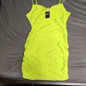Forever 21 Bright Green Dress